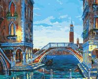 Картина по номерам "Каналы Венеции" (400х500 мм)