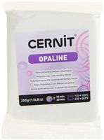 Глина полимерная "CERNIT Opaline" (белый; 250 г)