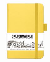 Скетчбук "Sketchmarker" (90х140 мм; лимонный)