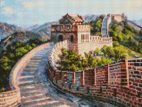Алмазная вышивка-мозаика "Великая Китайская стена" (300х400 мм)