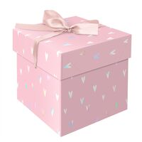 Подарочная коробка "Hearts" (15х15х15 см)