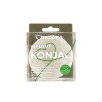 Спонж для умывания "Konjac Sponge With Walnut"