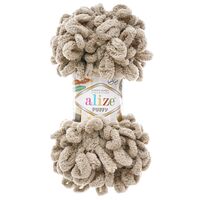 Пряжа "Puffy №530" (100 г; 9 м; норка)