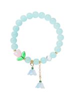 Браслет "Тюльпанчик" (голубой)