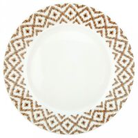 Тарелка мелкая фарфоровая "Бохо" (181х21 мм)