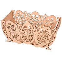 Корзина декоративная "Пасхальная" (280х130х140 мм)