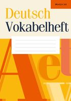 Немецкий язык. Тетрадь-словарь для записи слов (оранжевая обложка)