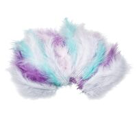 Перо марабу обработанное "Нежный микс" (30 шт.)