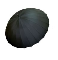 Зонт-трость "AmeYoke" (чёрный; арт. L24)