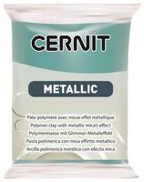 Глина полимерная "CERNIT Metallic" (тюркиз золото; 56 г)
