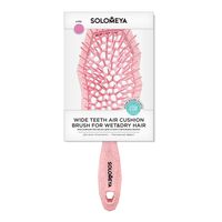 Расческа для волос "Wide Teeth Air Cushion Brush For Wet&dry Hair Pink"