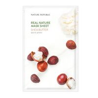 Тканевая маска для лица "Real Nature Mask Sheet Shea Butter" (23 мл)