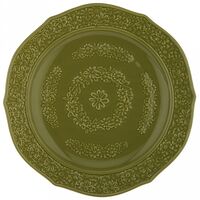 Тарелка мелкая фарфоровая "Русское поле" (250 мм)