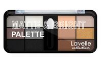 Палетка теней для век "Matte and Bright" тон: 03