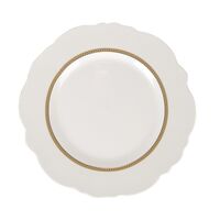 Тарелка фарфоровая "White chic" (207 мм)