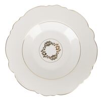 Тарелка суповая фарфоровая "White chic" (260 мл)