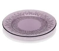 Тарелка десертная стеклянная "Французская лаванда" (210 мм; фиолетовый)