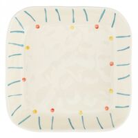 Тарелка глубокая фарфоровая "Карусель" (700 мл)