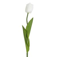 Цветок искусственный "Тюльпан белый" (670 мм)