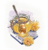 Вышивка крестом "Весенний мёд" (160х220 мм)
