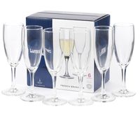 Бокал для шампанского стеклянный "French Brasserie" (6 шт.; 170 мл)