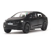 Машинка инерционная "Tesla Model X Plaid" (черный)