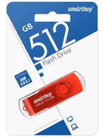 USB Flash Drive 512GB SmartBuy Twist Red (SB512GB3TWR)