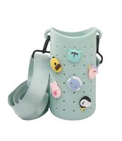 Силиконовый чехол для бутылочки (зеленый)