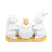Набор для специй "Кролики с капустой" (3 предмета)