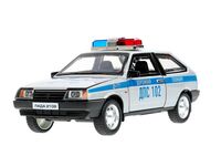 Машинка инерционная "Lada ВАЗ-2108. Полиция" (серебристый)