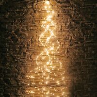 Гирлянда "Конский хвост" (200 лампочек; тёплый белый)