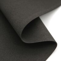 Фоамиран (20х30 см; черный; 10 листов)