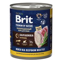 Консервы для собак "Brit Premium" (850 г; баранина с рубцом)