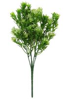 Цветок искусственный "Букет. Пеларгония" (300 мм; бело-зелёный)