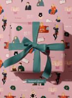 Бумага упаковочная "Бриджит Джонс" (67х100 см)