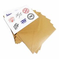 Набор крафтовых конвертов с наклейками (10 шт.)