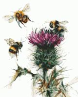 Картина по номерам "Пчёлы" (400х500 мм)
