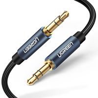 Кабель 3.5mm Male to 3.5mm Male Cable Gold Plated Metal Case