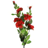 Цветок искусственный "Роза" (730 мм; красный)