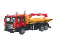 Машинка инерционная "Автоманипулятор" (красный с желтым)