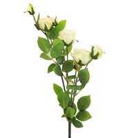Цветок искусственный "Роза" (730 мм; персиковый)