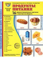 Демонстрационные картинки. Продукты питания
