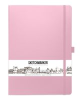 Скетчбук "Sketchmarker" (А4; розовый)
