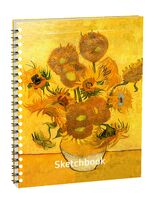 Скетчбук "Ван Гог. Подсолнухи" (А6)