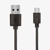 Дата-кабель Miru USB - Type C 2.0, 1 м (черный)