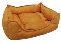 Лежак для животных "Пухлик. Комфорт" (55х50х18 см; оранжевый)