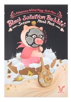 Тканевая маска для лица "Witch Piggy Hell-Pore Black Solution Bubble Serum Mask Pack"