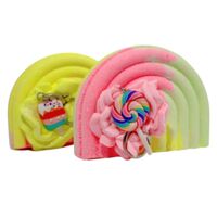 Бомбочка для ванны "Радуга с сувениром"