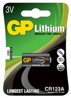 Батарейка GP Lithium CR123A BP
