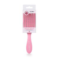 Расческа для волос "Wet Detangler Mini Brush Rectangular Strawberry"